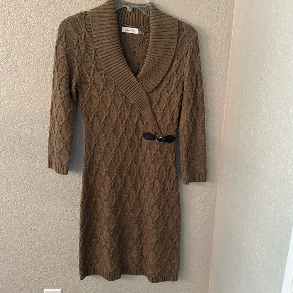 Calvin Klein Sweater Dress - like new condition!